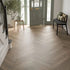 Polyflor Camaro Rigid Core PUR LVT Naked Blond Oak Herringbone RPQ4144